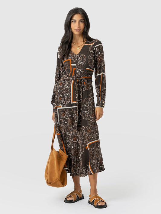 Allegra V Neck Dress