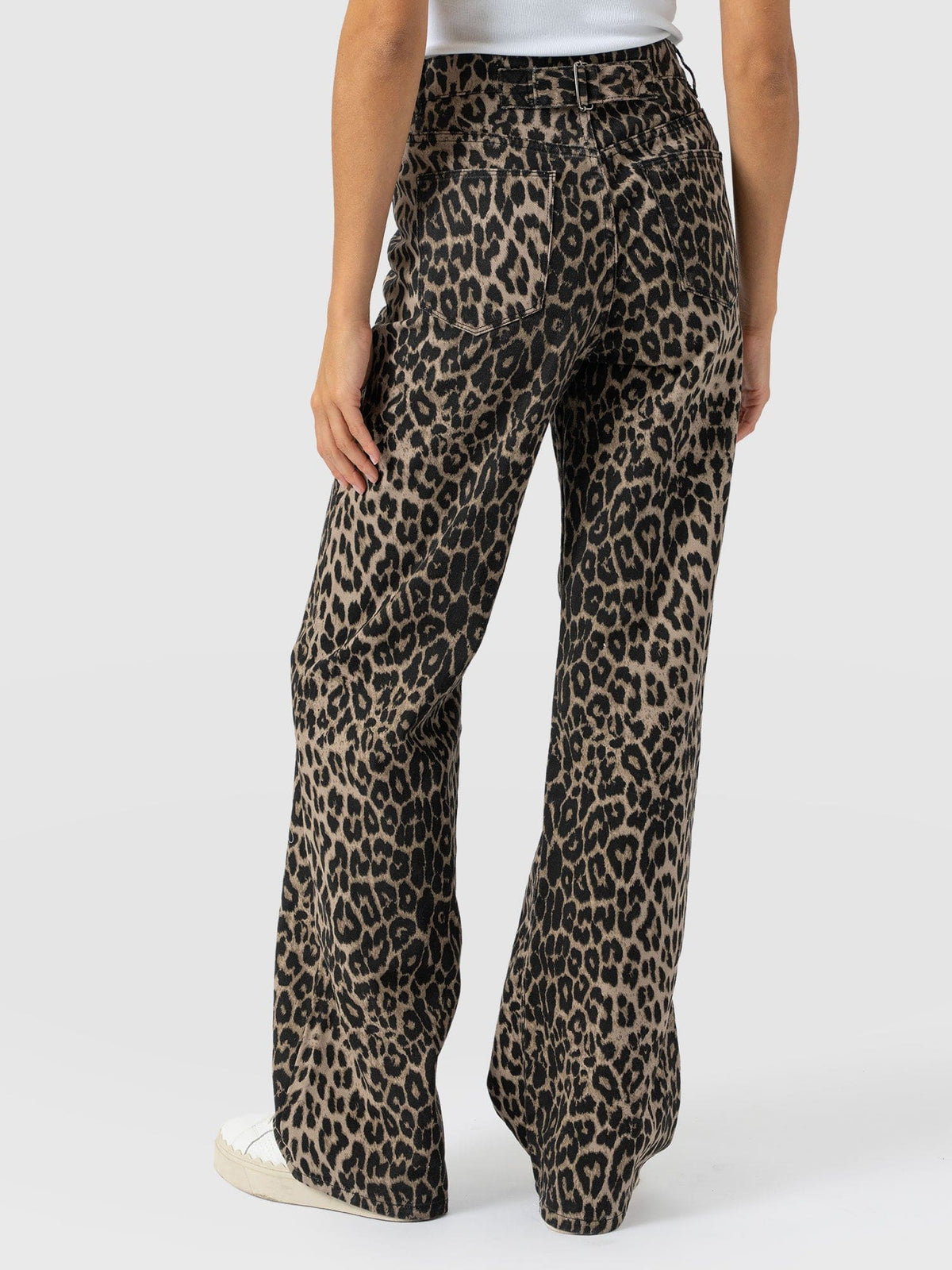 Adjustable Wide Leg Jean