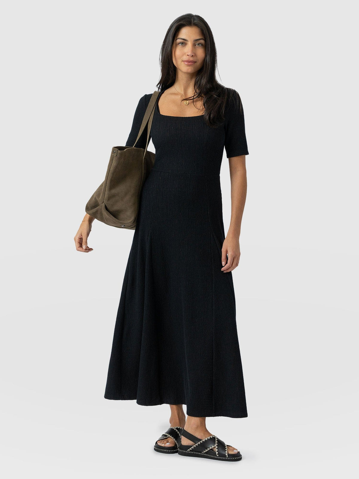 Akia Short Sleeve Dress