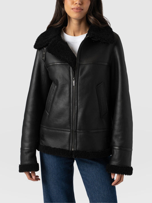 Amelia Aviator Jacket