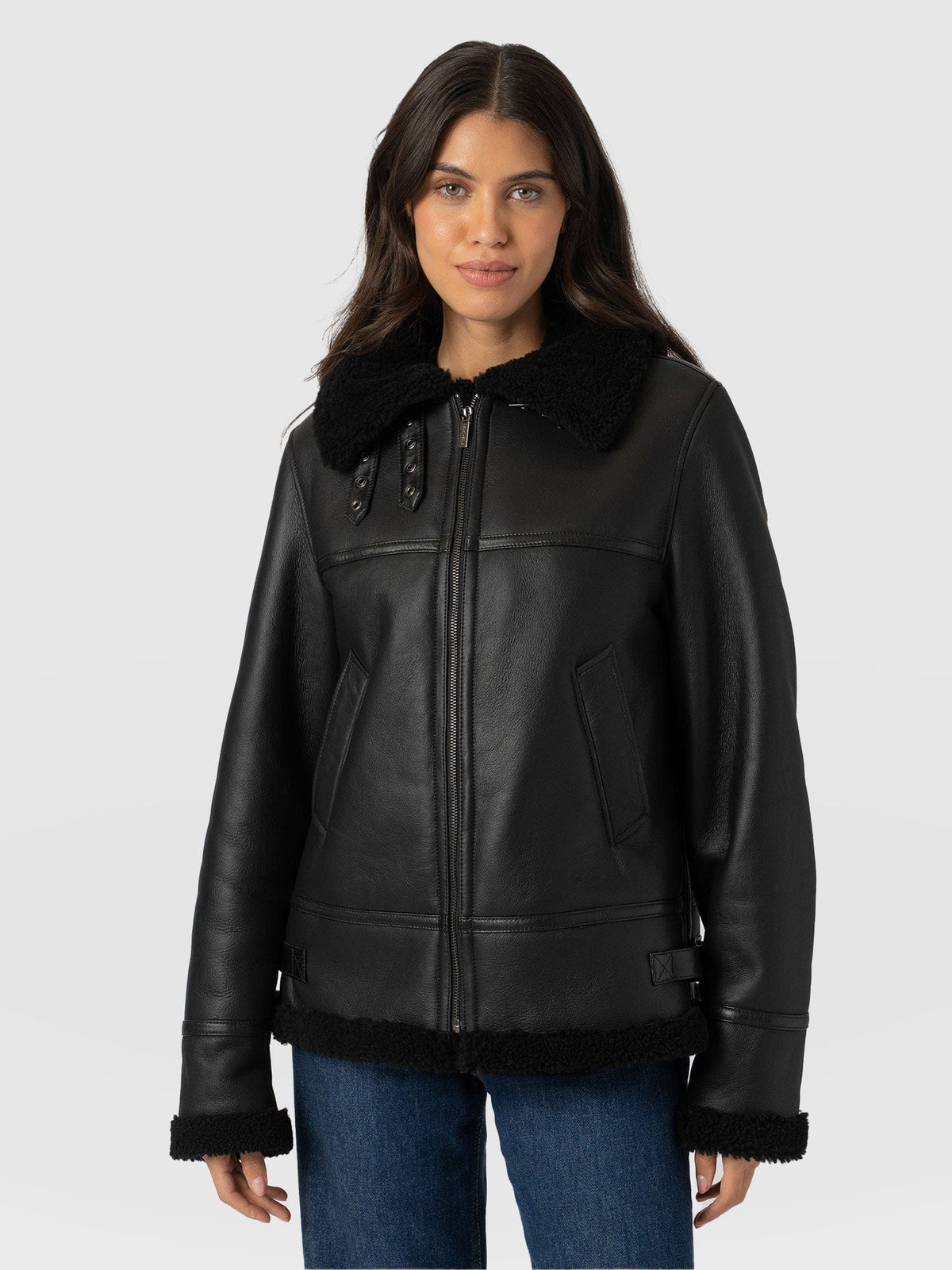 Amelia Aviator Jacket
