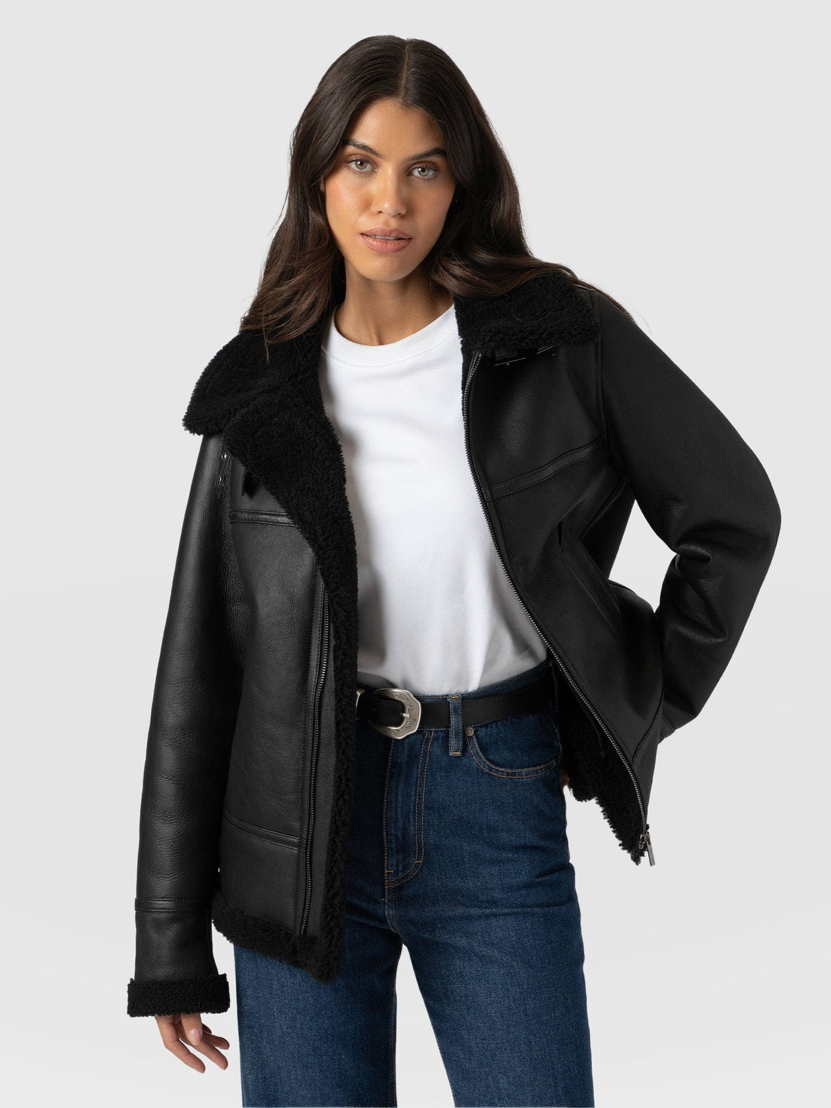 Amelia Aviator Jacket