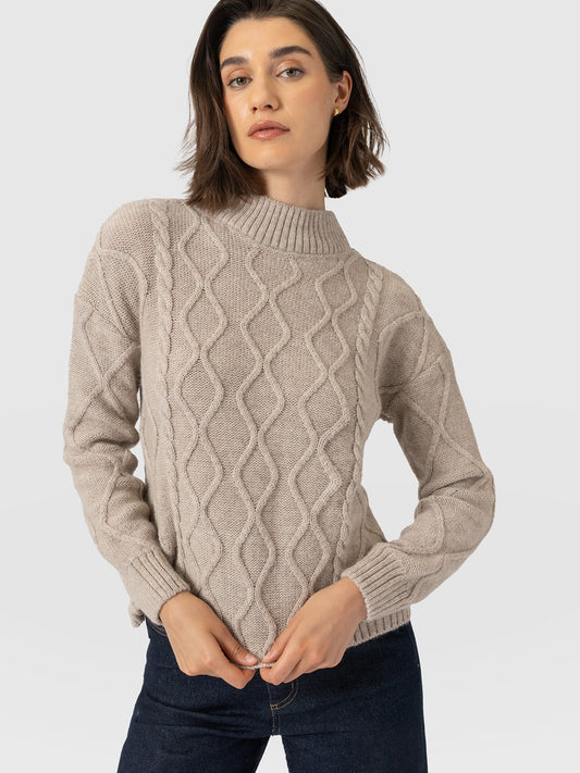 Arden Cable Knit Sweater