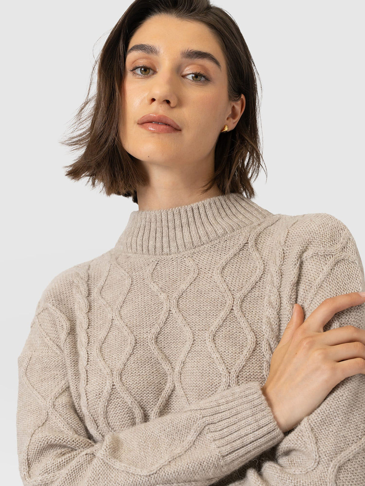 Arden Cable Knit Sweater