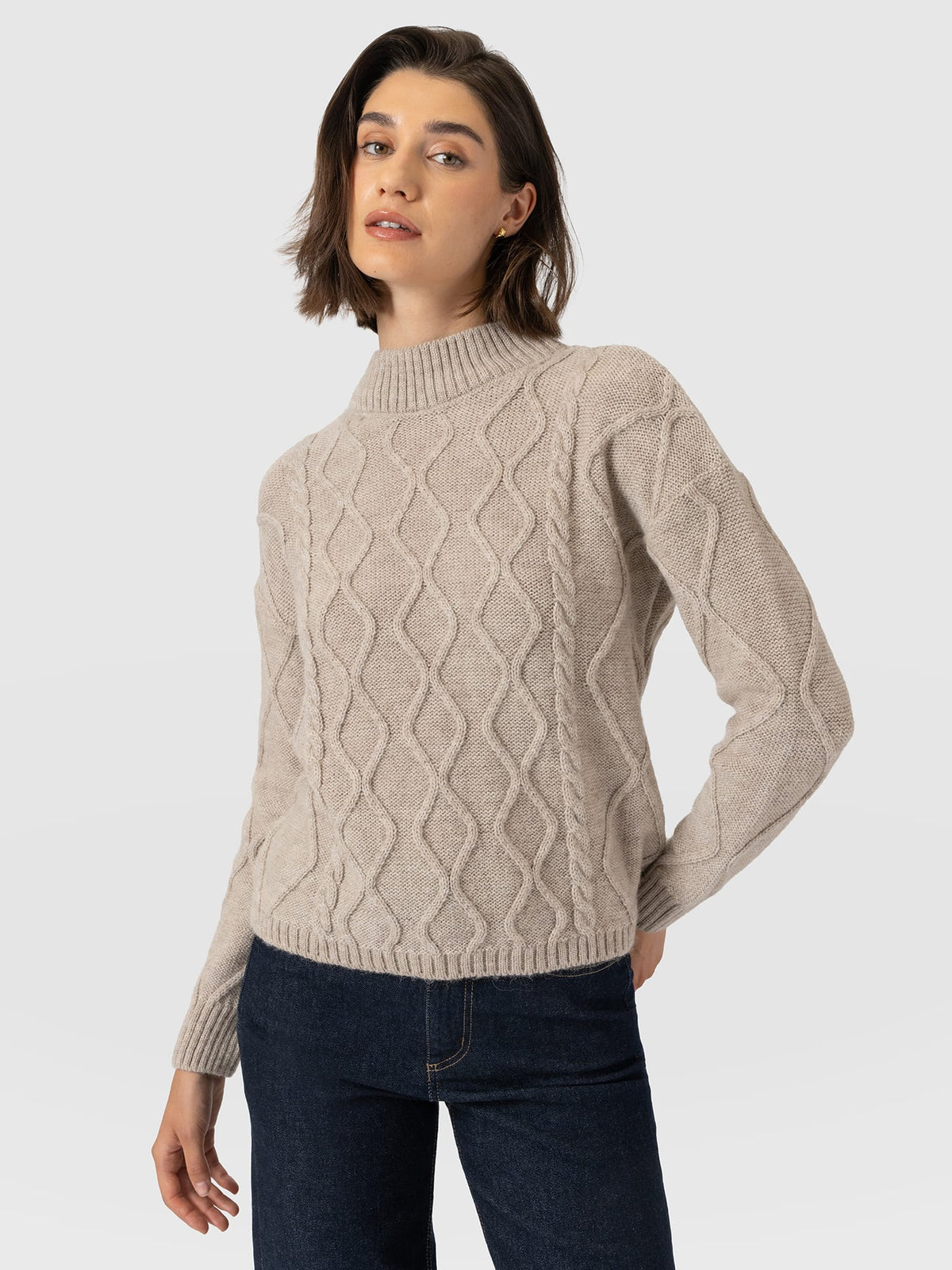 Arden Cable Knit Sweater