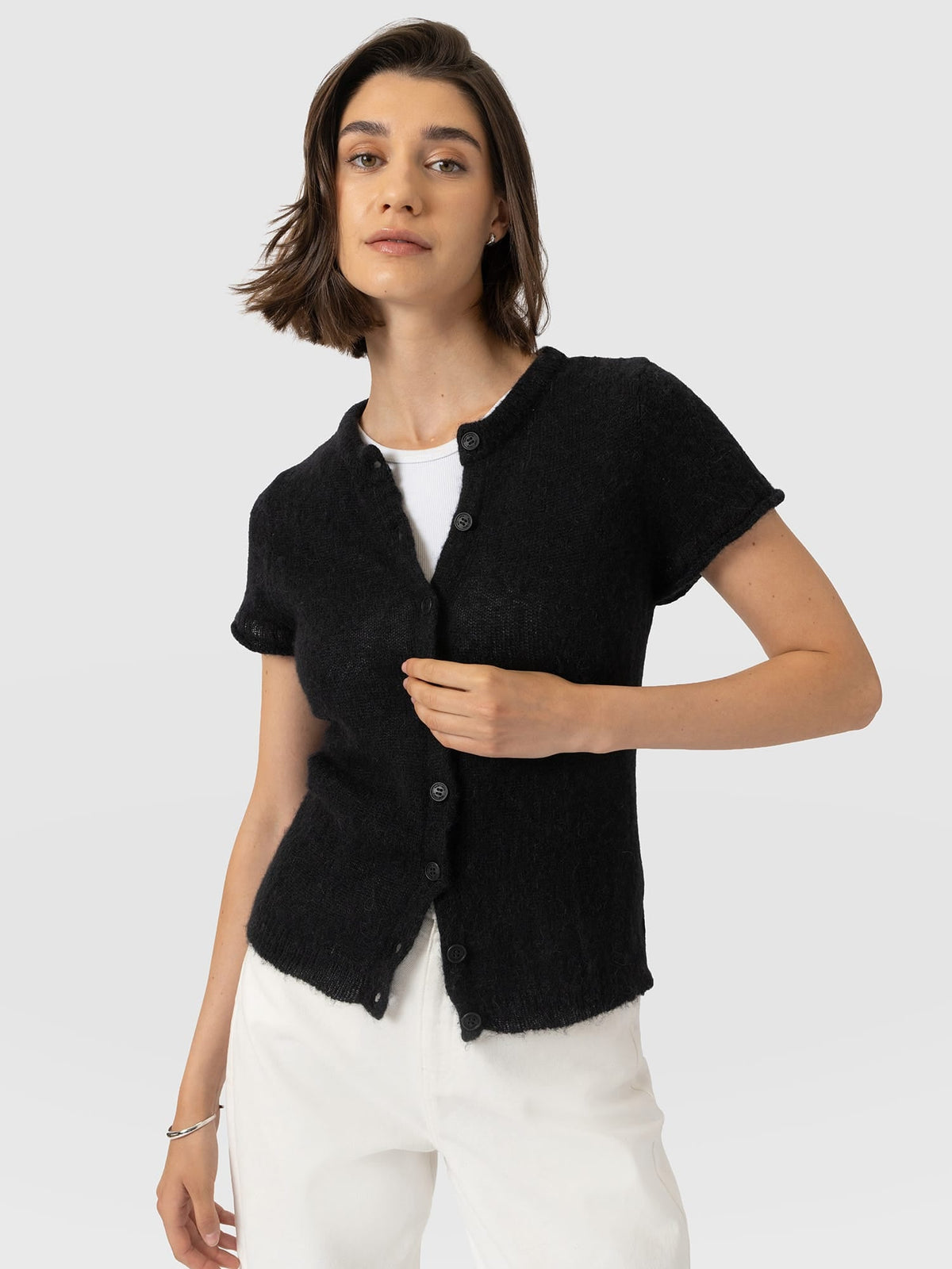 Ariella Short Sleeve Cardigan