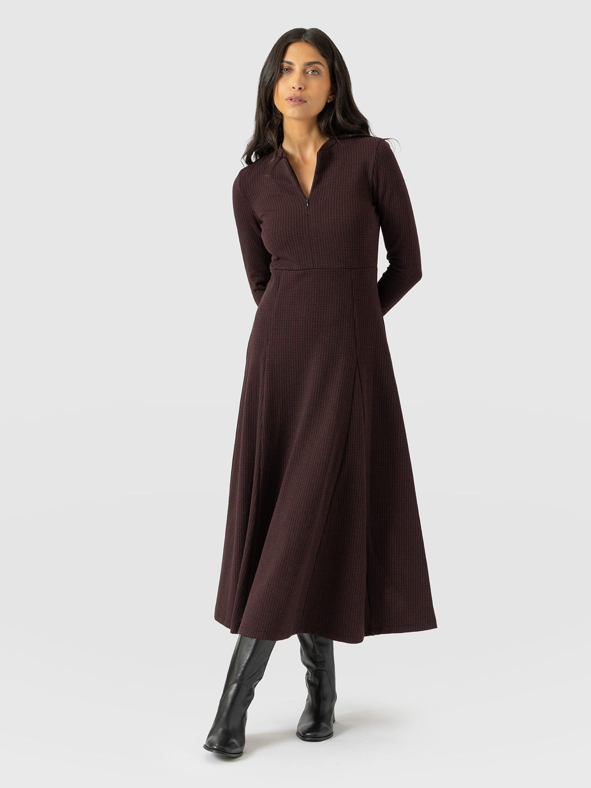 Macie Zip Up Dress