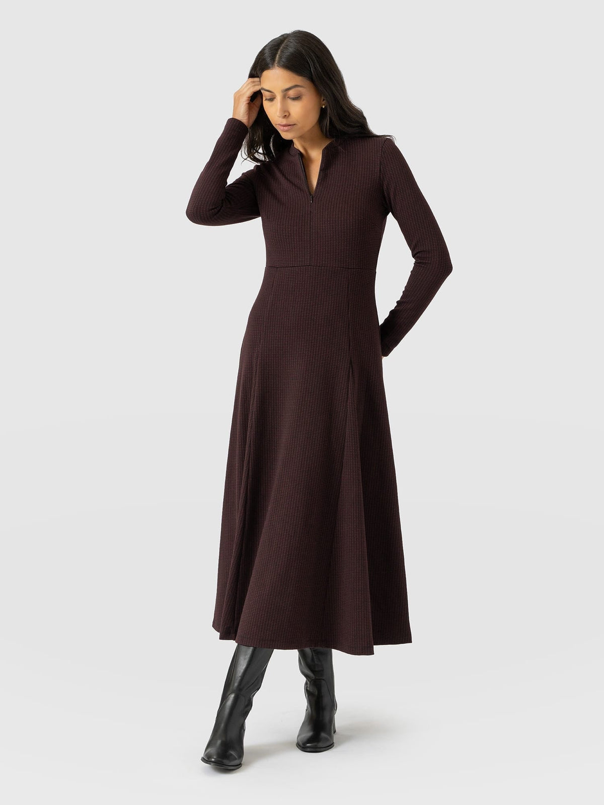 Macie Zip Up Dress